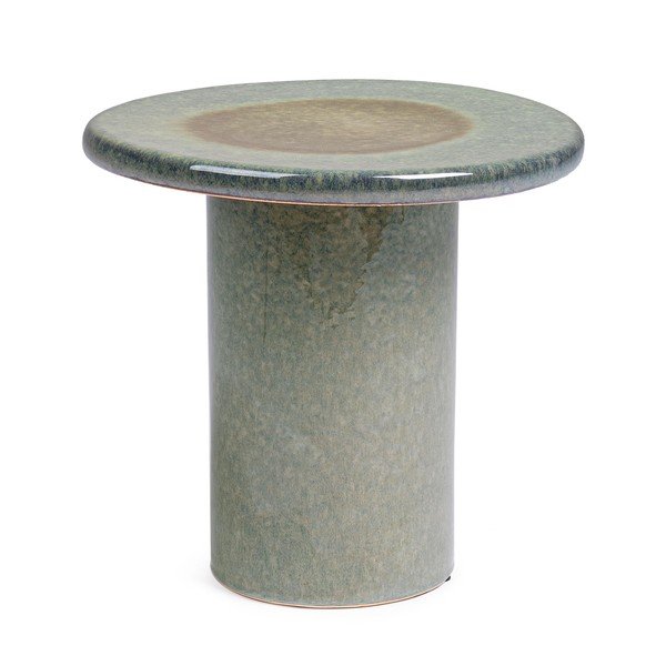 Керамична кръгла странична масичка ø 40,5 cm Baraki – Bizzotto