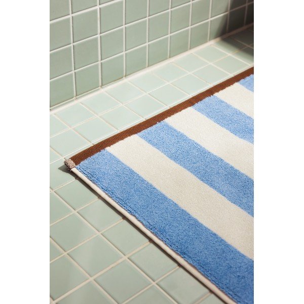 Син текстилен килим за баня 50x80 cm Gobo – noo.ma-image-3