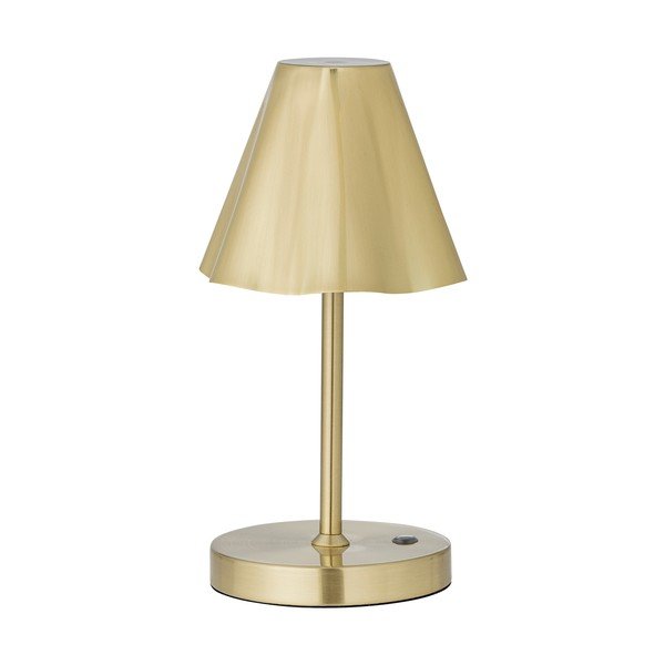 LED настолна лампа в месингов цвят с метален абажур (височина 28 cm) Lianna – Bloomingville