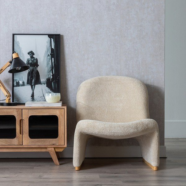 Бежово кресло от букле – Ixia-image-1