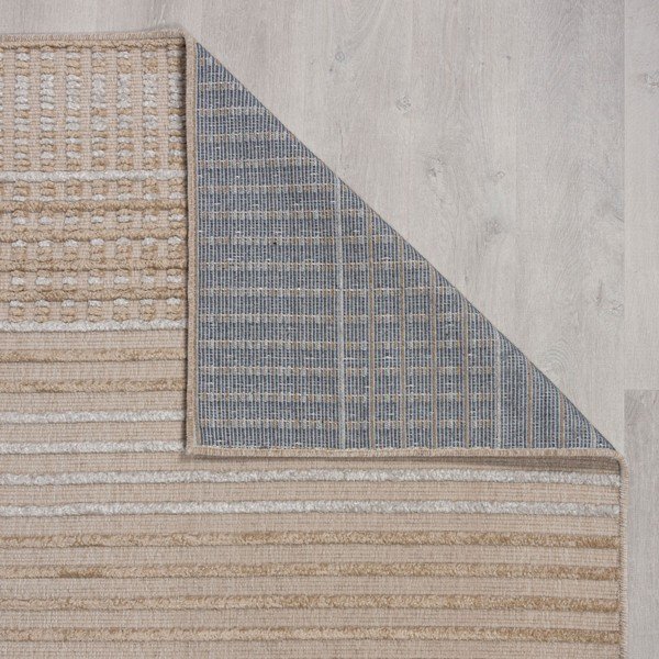 Бежов килим от шенил подходящ за пране 200x320 cm Elton – Flair Rugs-image-3