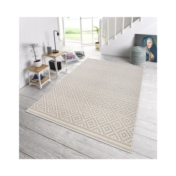 Сив и кремав протектор, подходящ за употреба на открито Ливада, 80 x 200 cm - NORTHRUGS-image-1