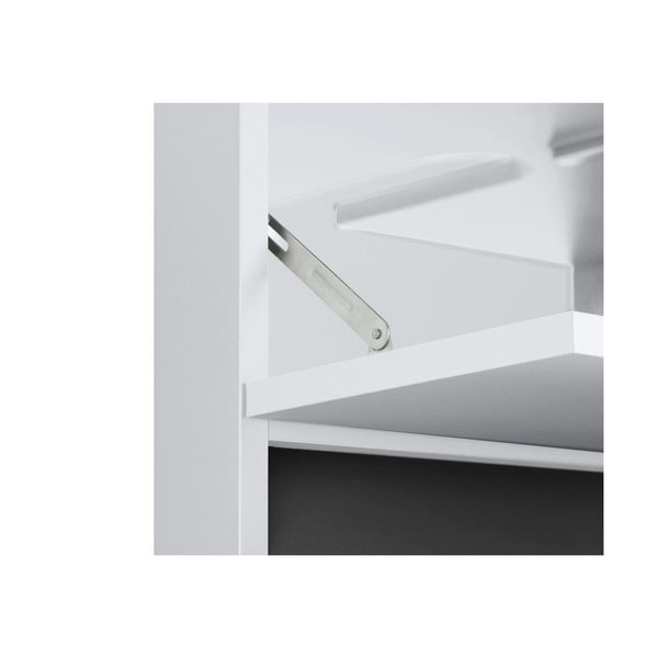 Бял шкаф за умивалник , 60 x 55 cm Wisla - Støraa-image-1