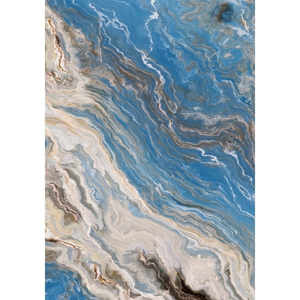 Сини килими за баня в комплект от 2 бр. 60x100 cm – Foutastic-image-2