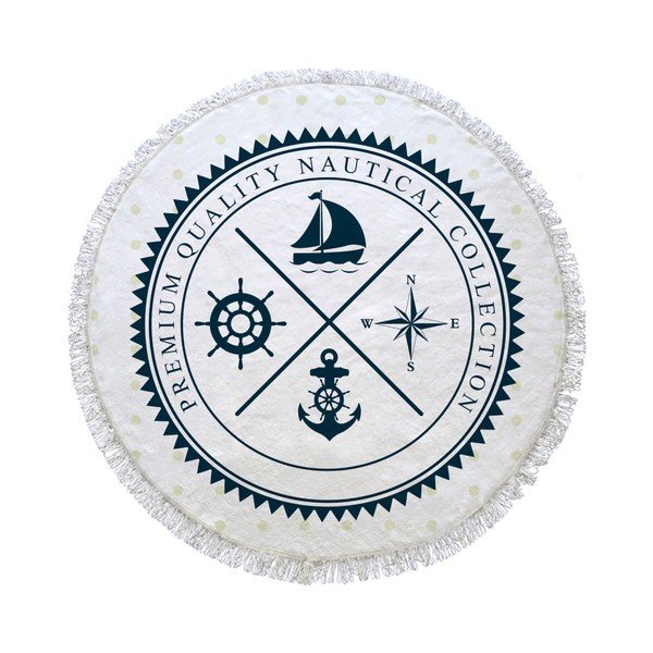 Kruhová plážová osuška La Chanta Vetul Round Beach Towel, ⌀ 1,5 m