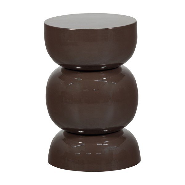 Метална кръгла странична масичка ø 30 cm Breno – WOOOD