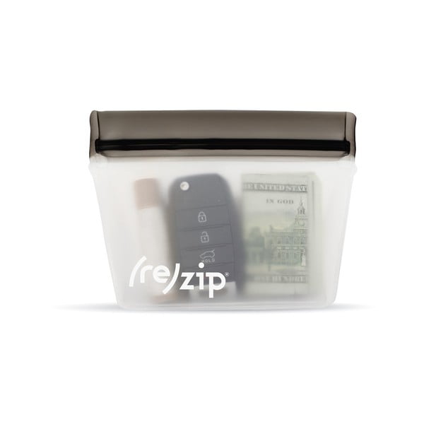 Комплект от 3 сиви торбички за закуски Essential - (re)zip-image-3