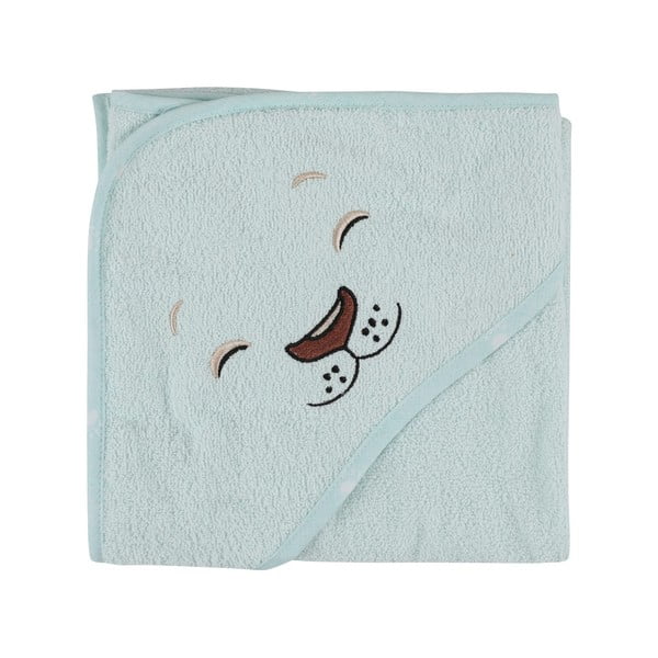 Памучена детска хавлия в цвят мента размер 1-2 години Aslan – Foutastic-image-2