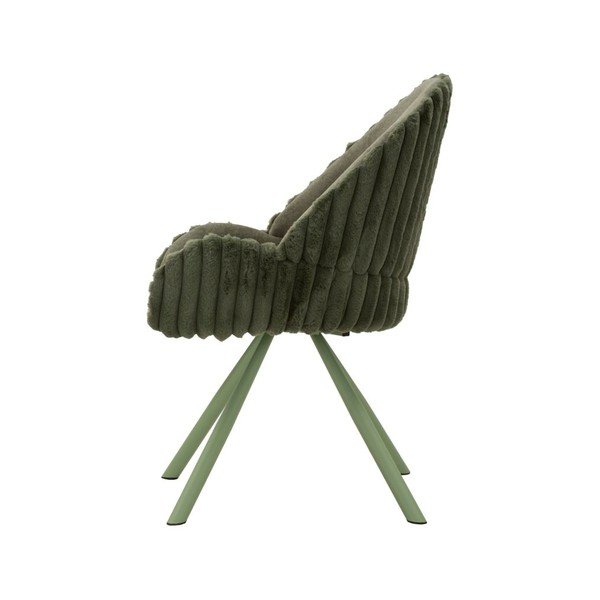 Зелени тапицирани трапезни столове в комплект с подлакътници 2 бр. Stockholm – Mauro Ferretti-image-4