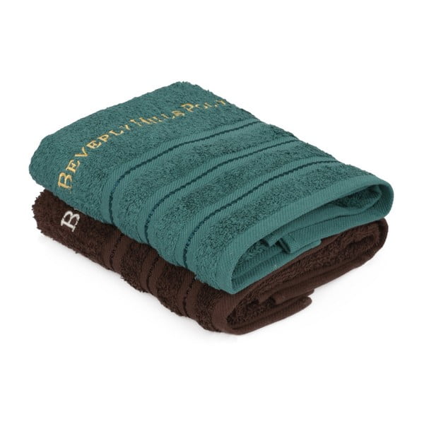 Комплект от 2 кърпи от чист памук Handy, 50 x 90 cm - Beverly Hills Polo Club