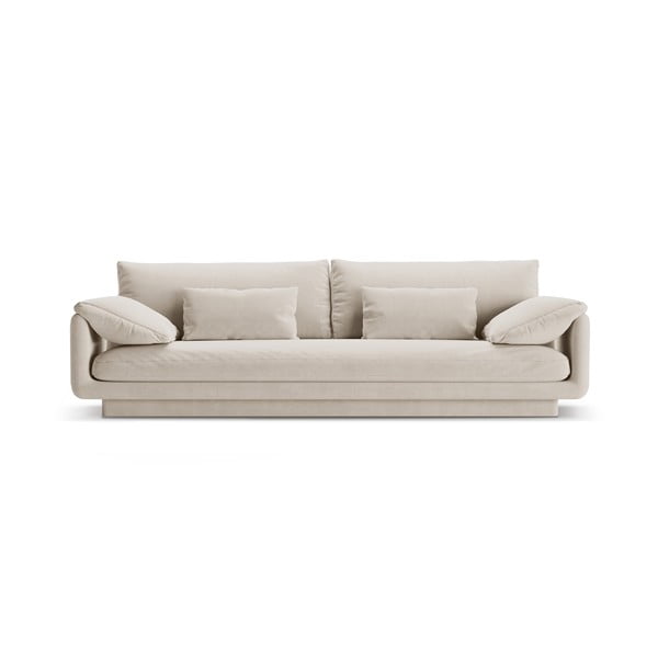 Бял диван от букле 250 cm Torino – Micadoni Home