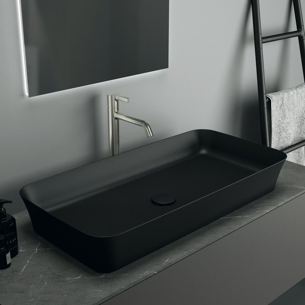 Матово черно сифон за мивка ø 7 cm Ipalyss – Ideal Standard-image-1