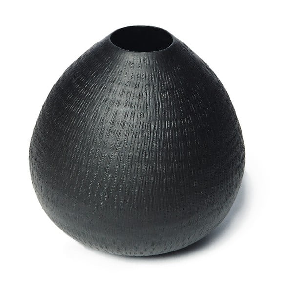 Черна ваза Мат, ⌀ 33 cm - Simla