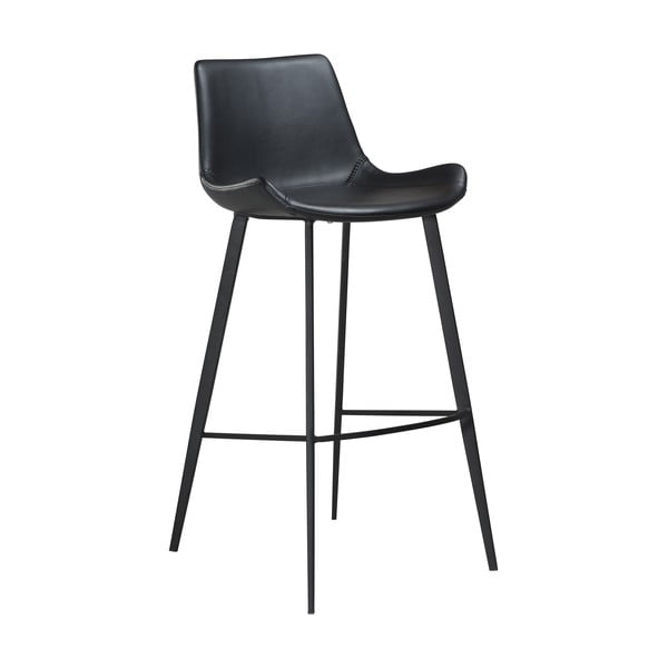Черен бар стол от изкуствена кожа DAN-FORM Дания , височина 103 cm Hype - DAN-FORM Denmark