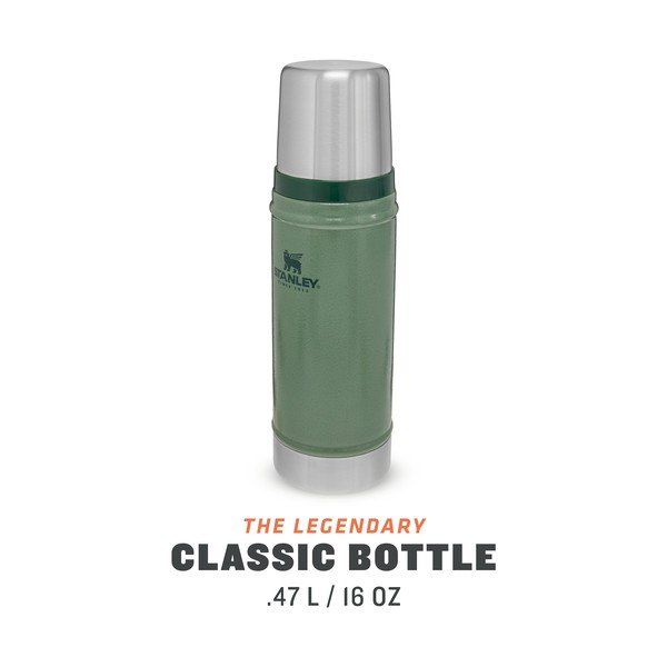 Зелен термос с чаша 470 ml - Stanley-image-3