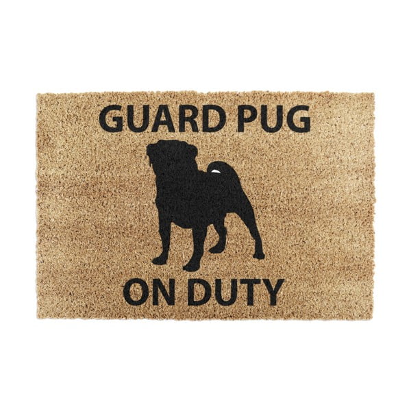 Изтривалка от кокосови влакна 40x60 cm Guard Pug – Artsy Doormats