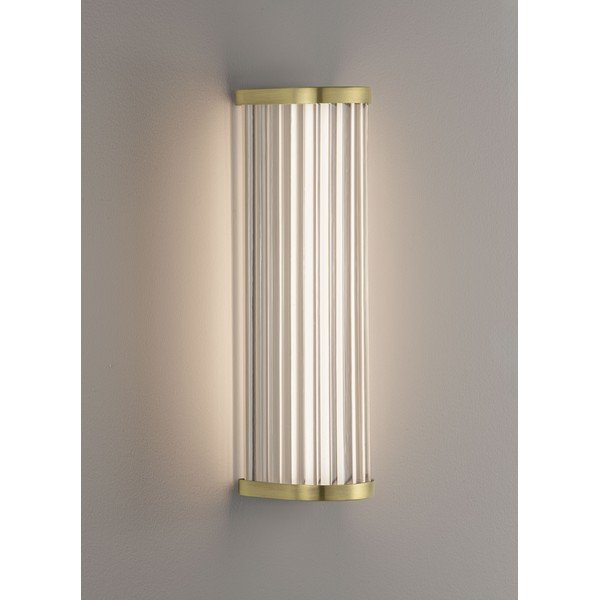 Матово златиста метална LED стенна лампа Vitree – Nova Luce-image-4
