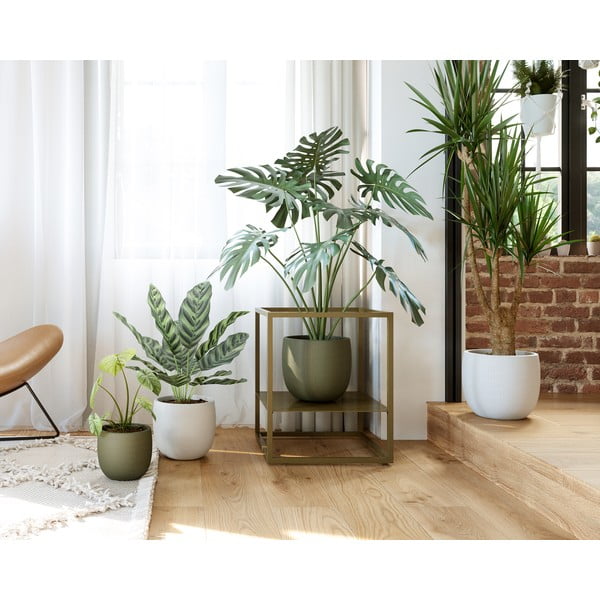 Керамична ръчно изработена саксия за цветя ø 25 cm Aura – Artevasi-image-2