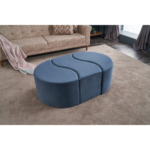 Светлосиня табуретка Alya - Artie-image-3