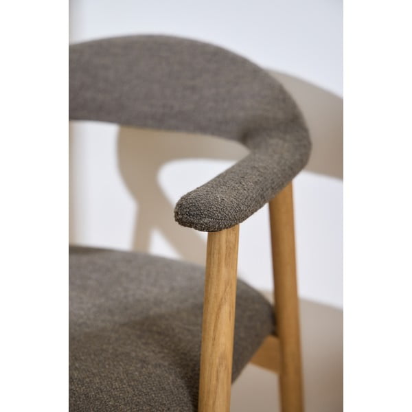 Кафяв трапезен стол Addi – Actona-image-2