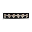 Черна стенна закачалка 60 cm Rizar  – PT LIVING