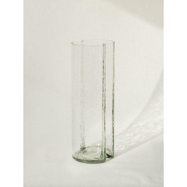 Стъклена ръчна изработка ваза (височина 24 cm) Tubu – noo.ma-image-2