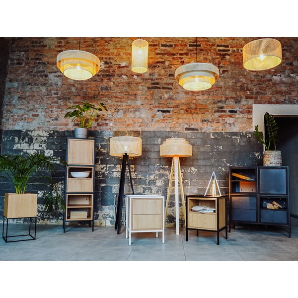 Черна етажерка 45x102 cm Skap - CustomForm-image-1