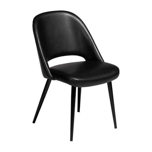 Черен трапезен стол от еко кожа DAN-FORM Дания Grace - DAN-FORM Denmark