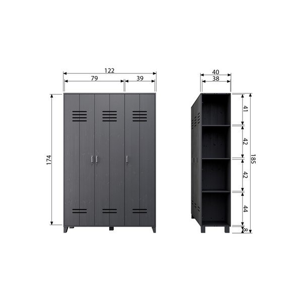 Тъмно сиво шкафче - vtwonen-image-2