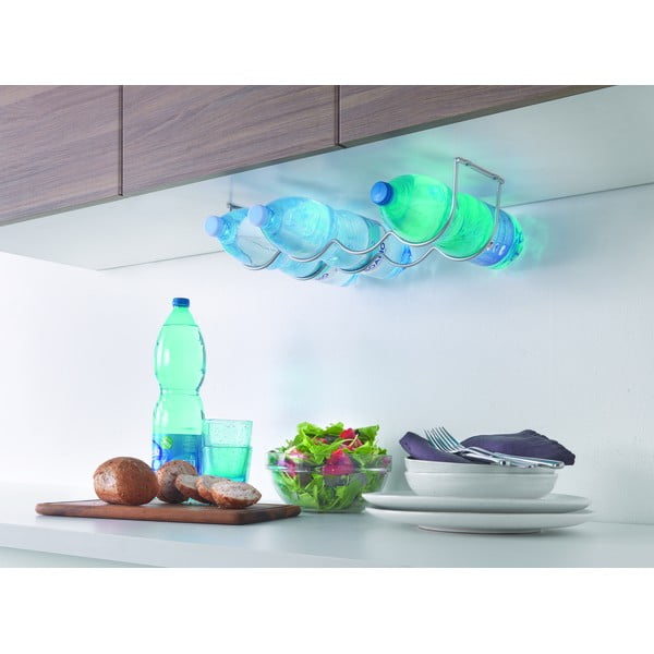 Метална стойка за вино за стена за 4 бутилки My-Bottle - Metaltex-image-1