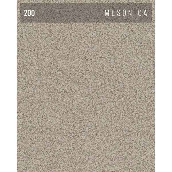 Бежова табуретка от плат bouclé Feiro - MESONICA-image-3