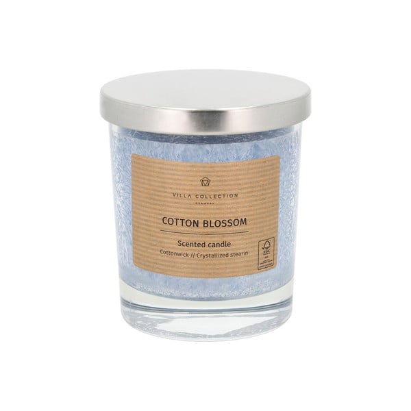 Ароматна свещ с време на горене 40 h Kras: Cotton Blossom – Villa Collection