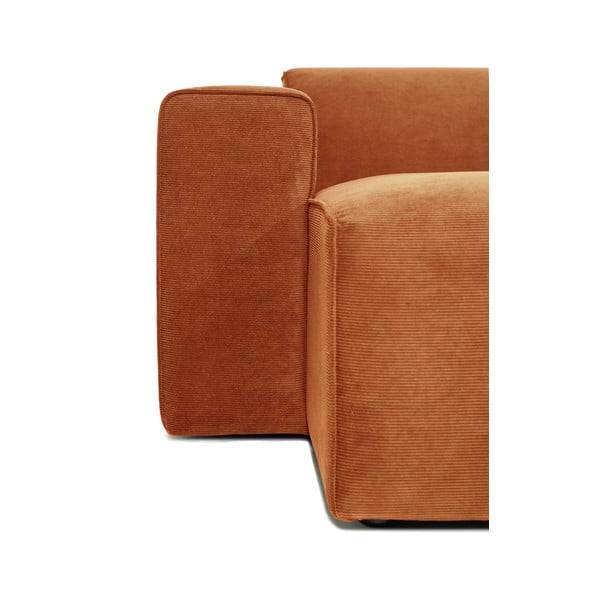 Модул за оранжев велурен диван (ляв ъгъл) Sting - Scandic-image-4