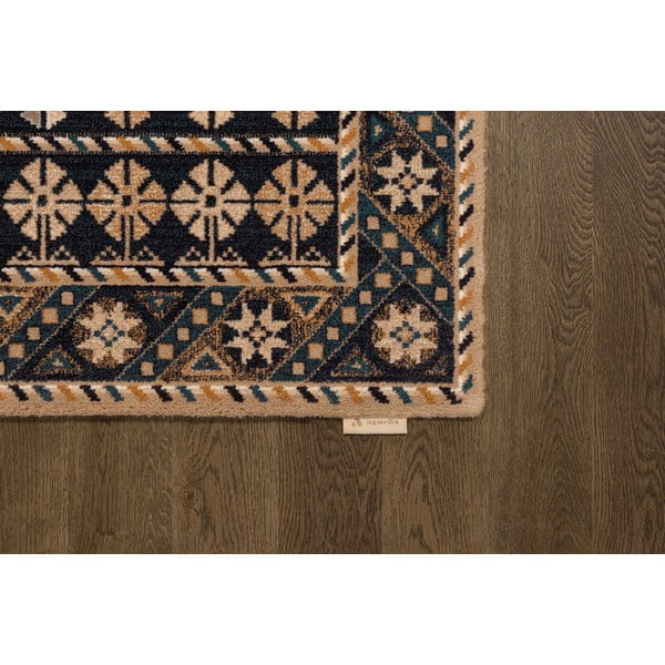 Кафяв вълнен килим 230x340 cm Astrid – Agnella-image-2