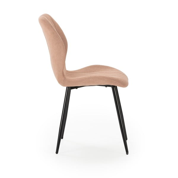 Трапезни столове в комплект от 4 бр. сьомга Milu – Marckeric-image-3