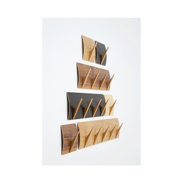 Масивна дървесина стена Rack орех голям Naki - Woodman-image-1