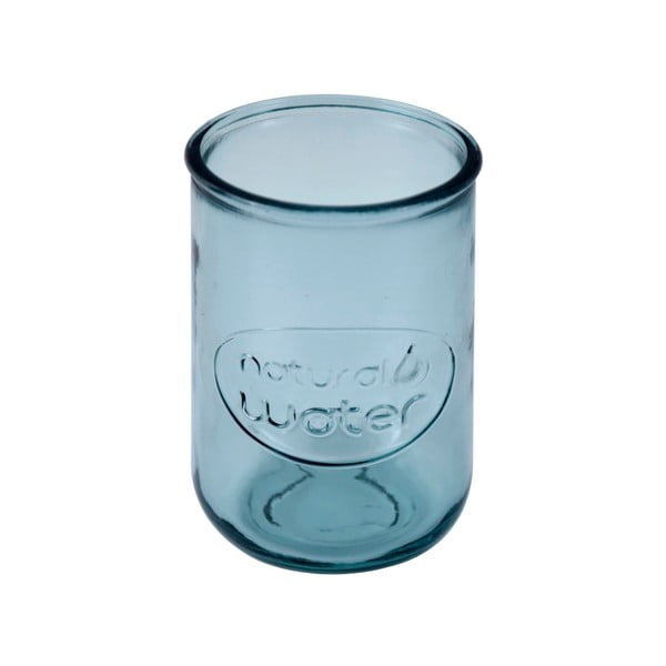 Син буркан от рециклирано стъкло Вода, 0,4 л - Ego Dekor