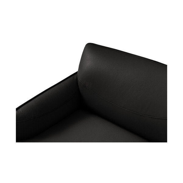 Кресло от черна кожа Neso - Windsor & Co Sofas-image-4