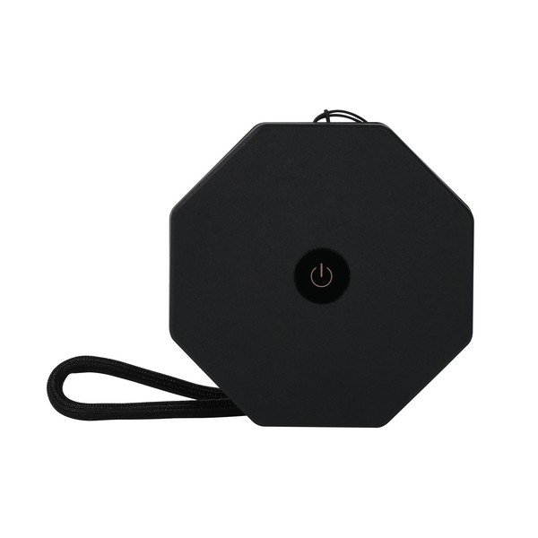 Бяла/черна преносима светлинна декорация с USB ø 8 cm Twist – Gingko