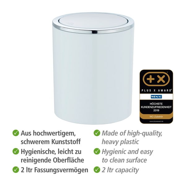 Бяло кошче за отпадъци , 2 л Inca - Wenko-image-3