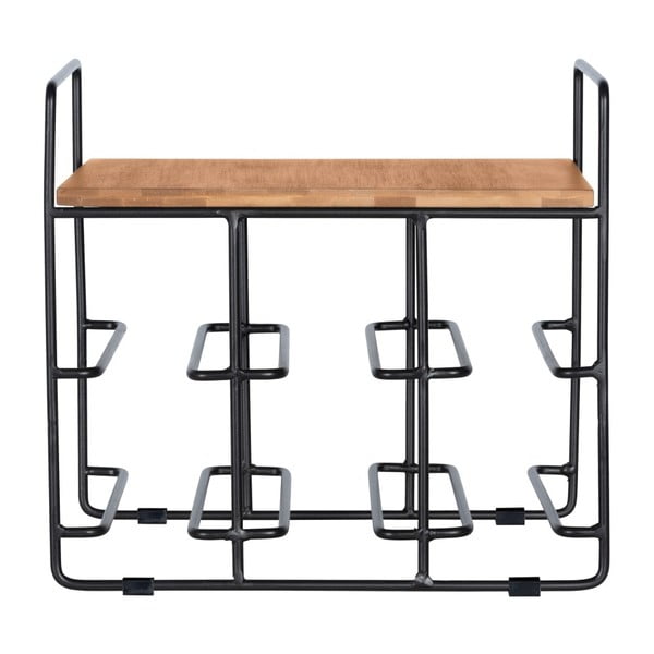 Стойка за 6 бутилки вино с бамбуков рафт Loft - Wenko-image-1