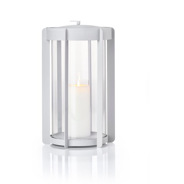 Светлосив LED фенер с USB (височина 35 cm) Firefly – Zone-image-3