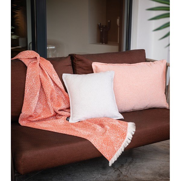 Червено каре с памук Dotty , 140 x 180 cm Diamond - Euromant-image-1