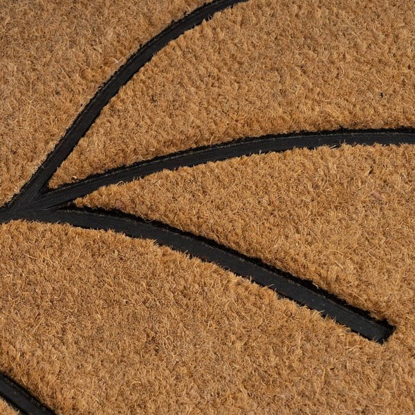 Изтривалка от кокосови влакна 45x75 cm Leaf – Casa Selección-image-1