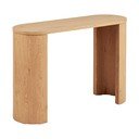 Конзолна маса от декор от дъб  в естествен цвят 38x114 cm Bibione – House Nordic