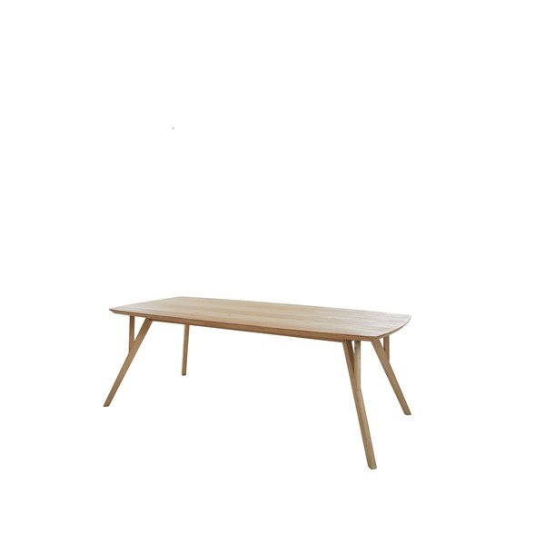 Трапезна маса от масивно манго 100x200 cm Quenza – Light & Living