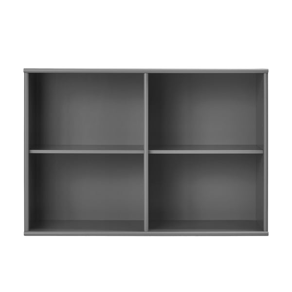 Антрацитна висяща библиотека 89x61 cm Mistral – Hammel Furniture