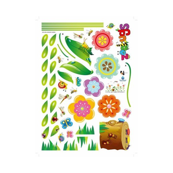 Samolepka Flower and insects, 40 cm-image-2