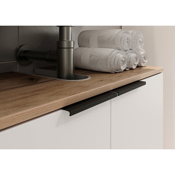 Бял шкаф за мивка 60x58 cm Menen – Germania-image-3