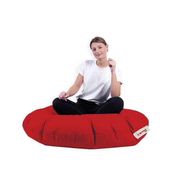 Червен чувал за сядане Iyzi - Floriane Garden-image-3